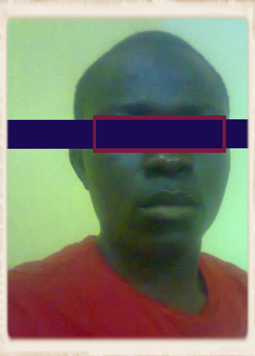 This is “ChaL” – his picture was altered by Friends Ugandan Safe Transport to protect his identity.