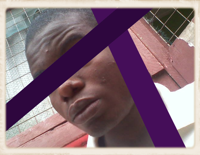 This is “ViW” – his picture was altered by Friends Ugandan Safe Transport to protect his identity.